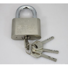 Nickel Plated Round Corner Padlock